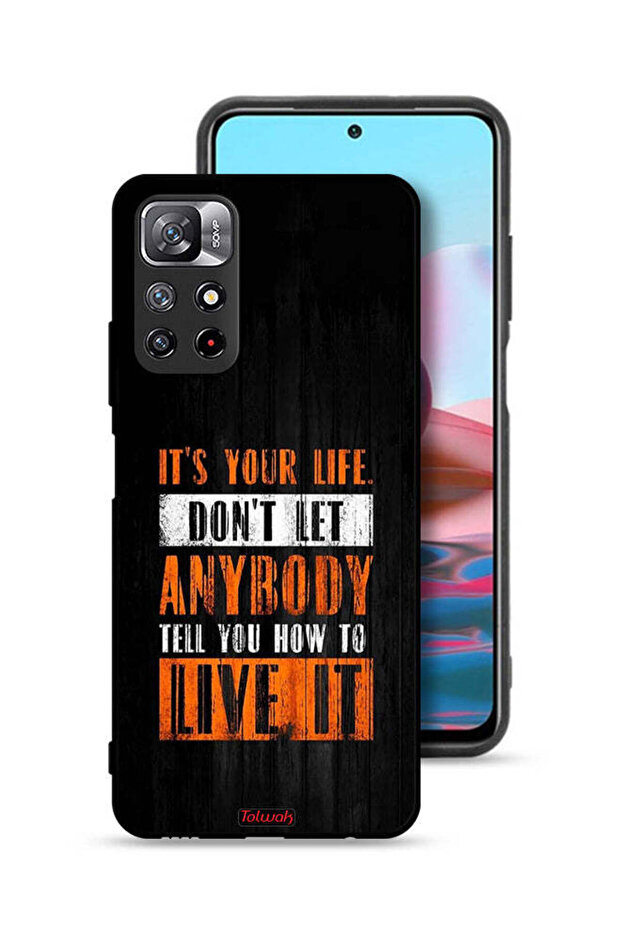 غطاء حماية لهاتف شاومي ريدمي نوت 11 4G، Its Your Life