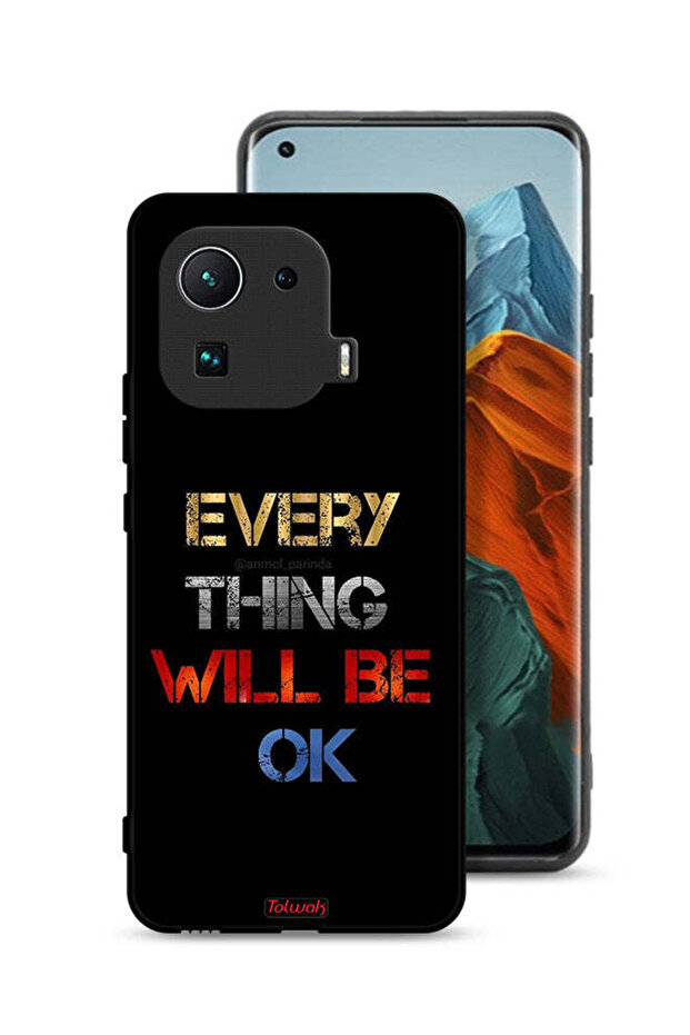غطاء حماية لهاتف Xiaomi Mi 11 Pro كل شيء سيكون على ما يرام