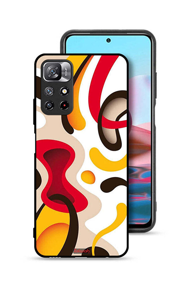 غطاء حماية بنمط لهاتف شاومي ريدمي نوت 11S - 1