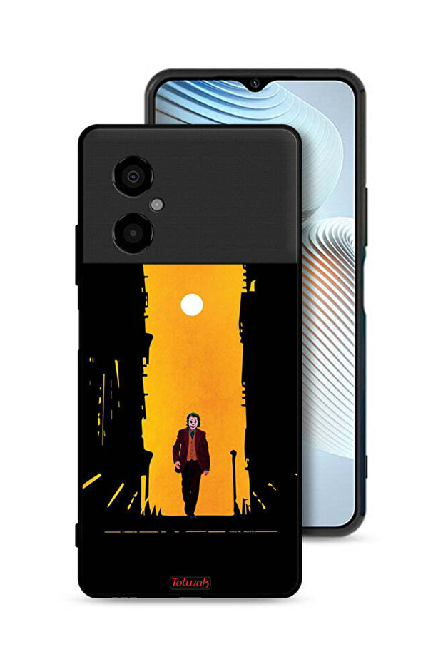 غطاء حماية Xiaomi Poco M4 5G بتصميم جوكر، عمل فني رقمي تجريدي