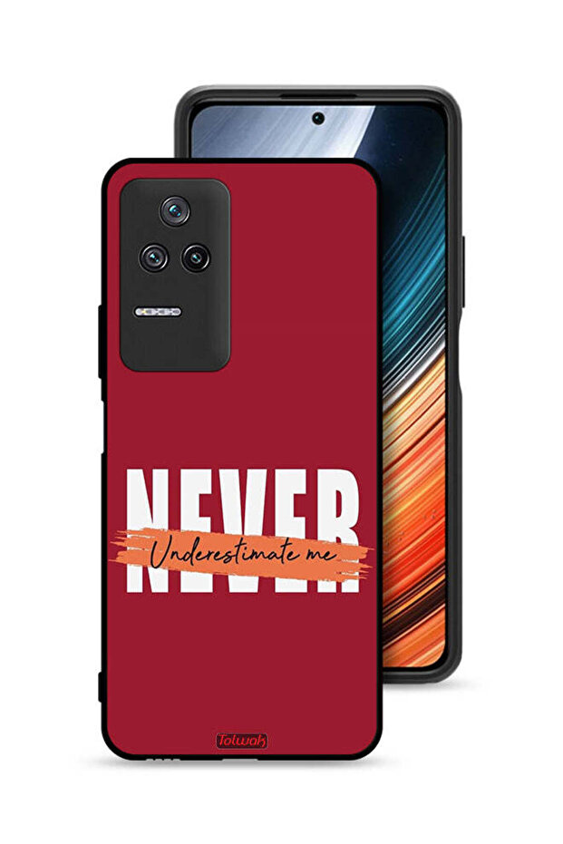 غطاء حماية Xiaomi Poco F4 لا تستهين بي أبدًا