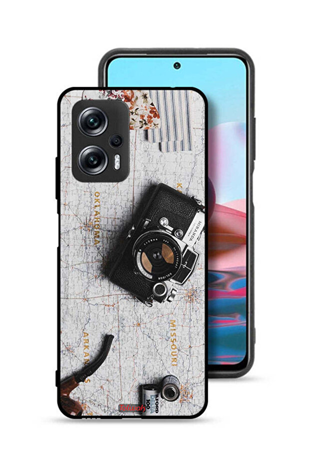 غطاء حماية لهاتف Xiaomi Poco X4 GT بكاميرا كلاسيكية