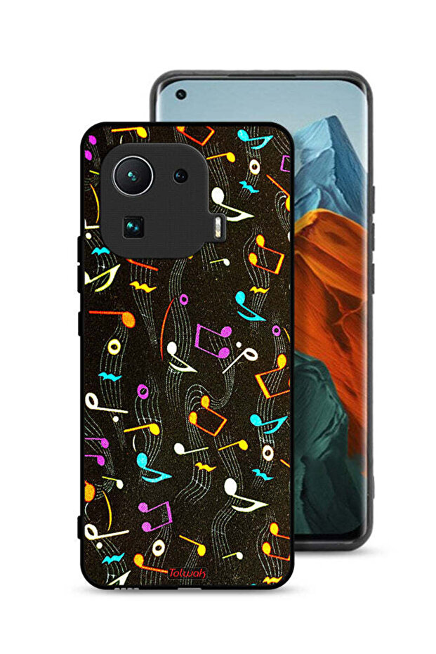 Xiaomi Mi 11 Pro Protective Case Cover Music Fabric Pattern