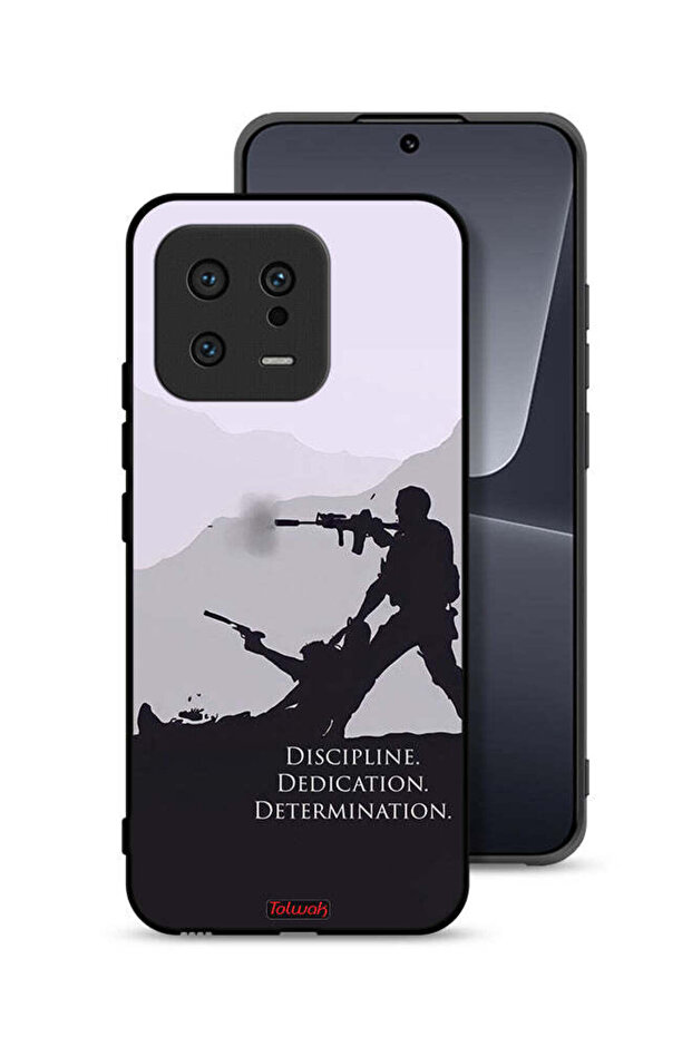 Xiaomi 13 Protective Case Cover Discipline Dedication Determination