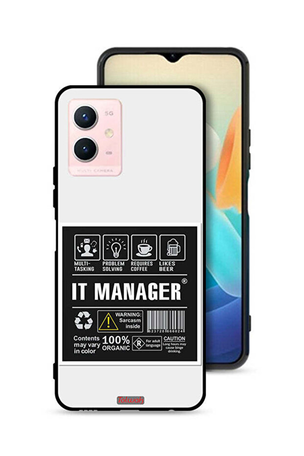 Vivo Y33s 5G Protective Case Cover It Manager Sticker
