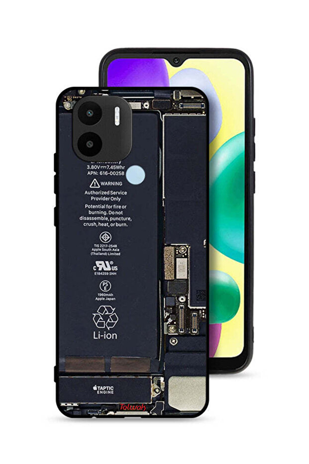 Xiaomi Redmi A1 Plus Protective Case Cover Phone Circuit Pattern