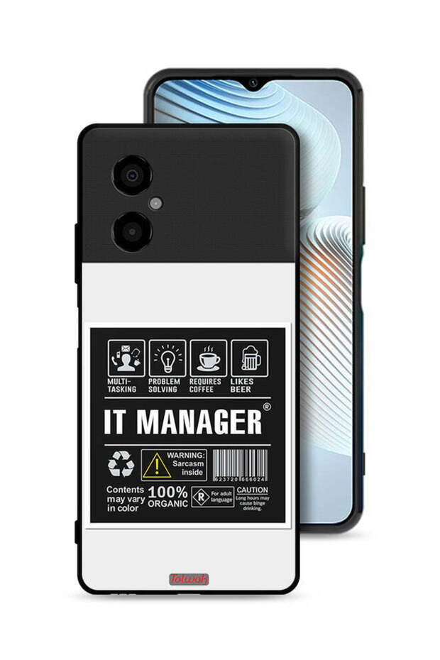 Xiaomi Poco M4 5G Protective Case Cover It Manager Sticker