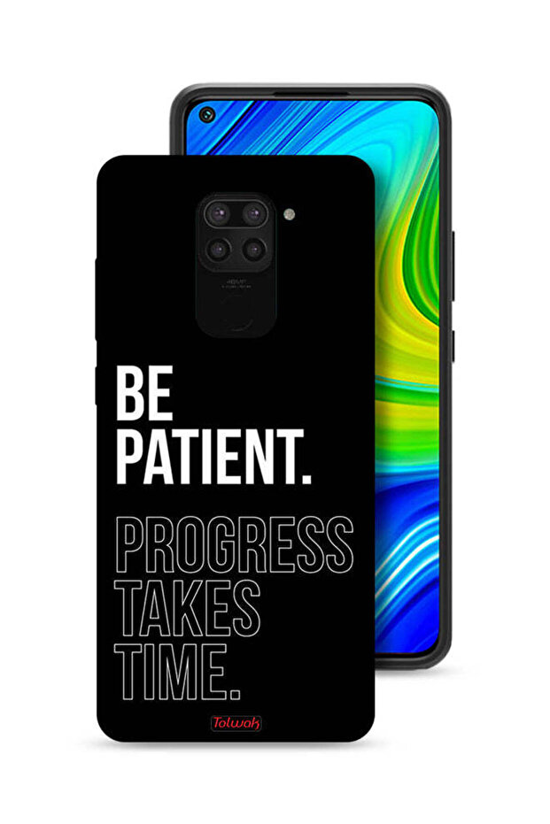 غطاء حماية لهاتف Xiaomi Redmi Note 9 - كن صبورًا، فالتقدم يستغرق وقتًا