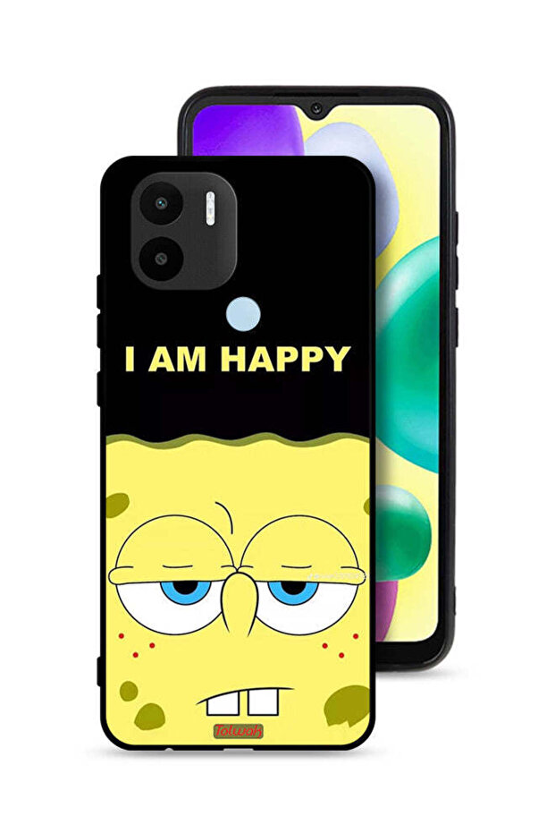 Xiaomi Redmi A1 Plus Protective Case Cover I Am Happy