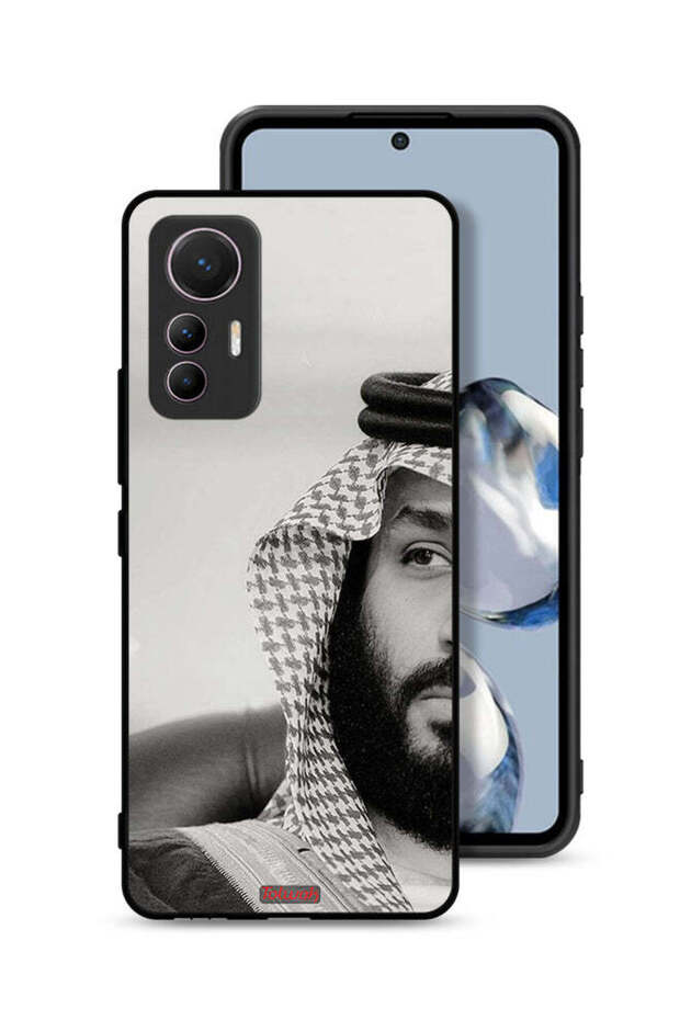 غطاء حماية لهاتف شاومي ١٢ لايت محمد بن سلمان
