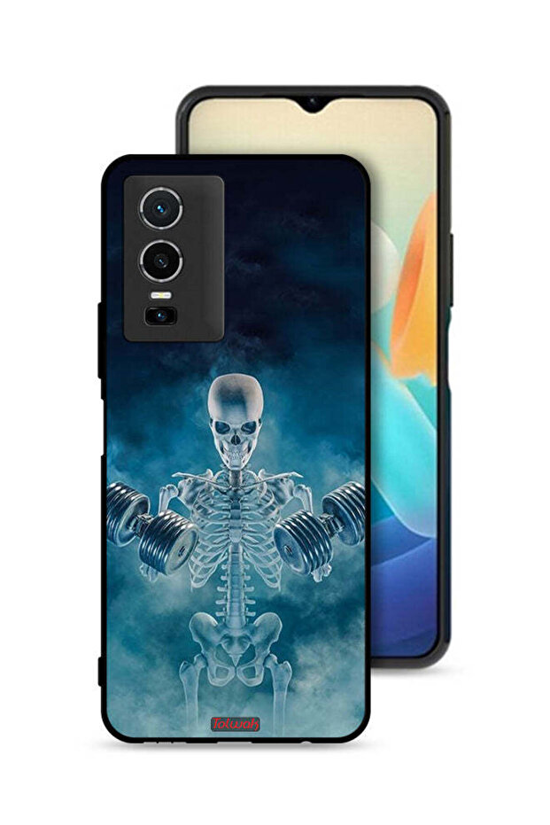 Vivo Y76 5G Protective Case Cover No Pain No Gain Pose