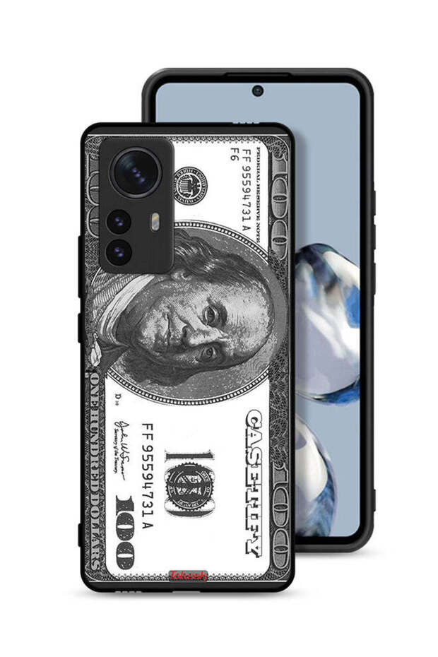 غطاء حماية لهاتف Xiaomi 12 بنمط الدولار - 1