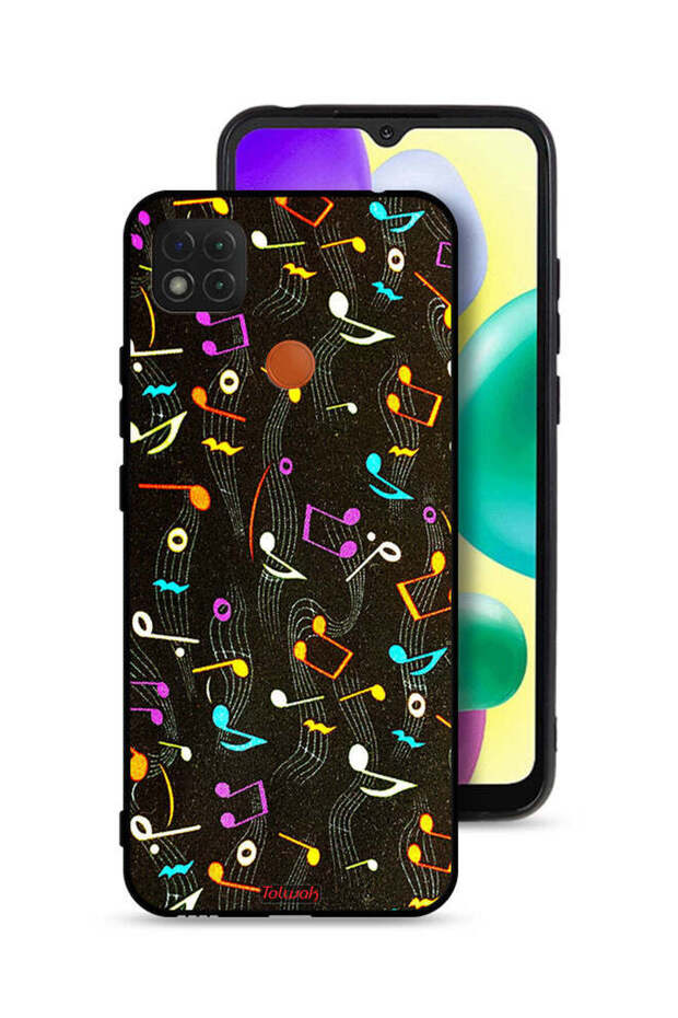 Xiaomi Redmi 10A Protective Case Cover Music Fabric Pattern