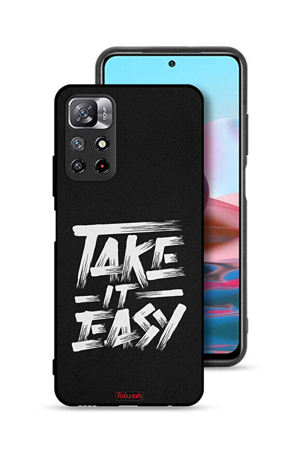 غطاء حماية لهاتف شاومي ريدمي نوت 11S - Take It Easy