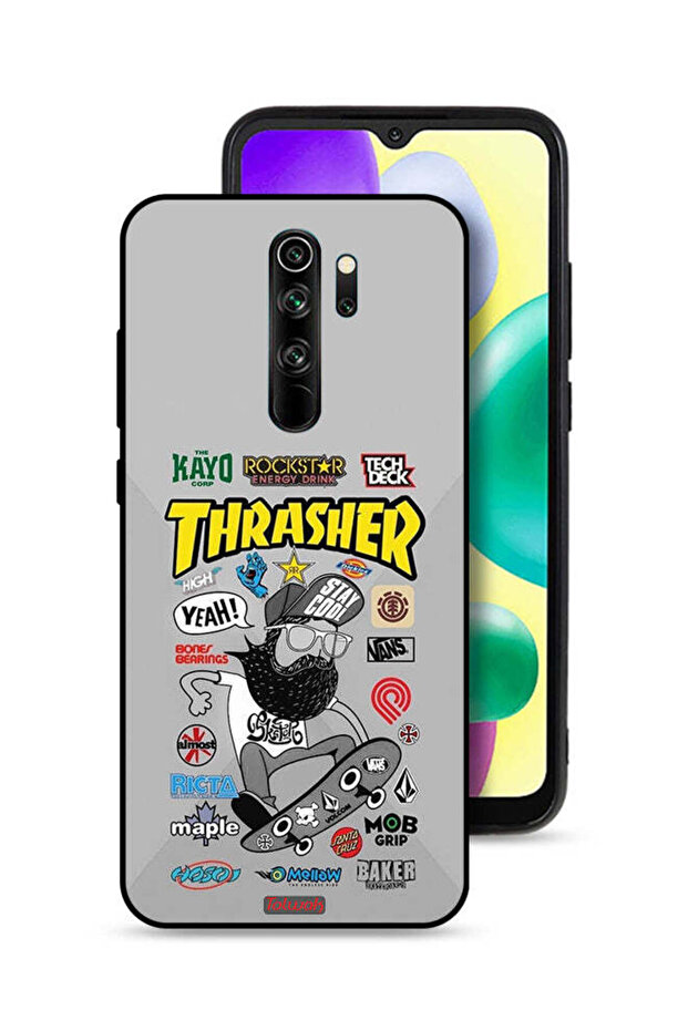 Xiaomi Redmi Note 8 Pro Protective Case Cover Thrasher Sticker