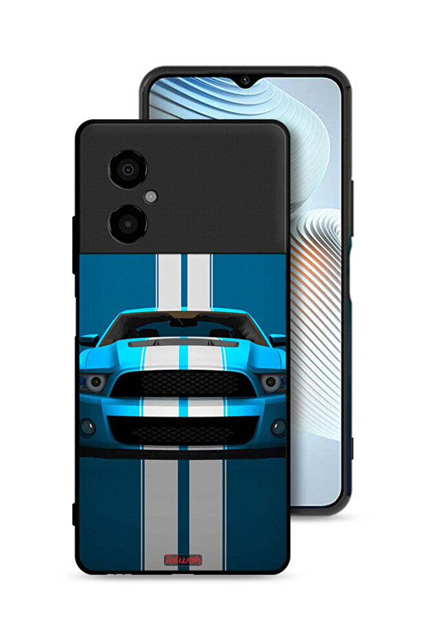 Xiaomi Poco M4 5G Protective Case Cover Car Abstract Art