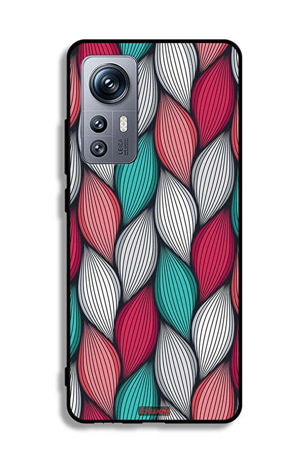 غطاء حماية بنقشة ريش لهاتف Xiaomi 12S - 2