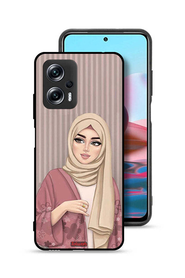 Xiaomi Redmi Note 11T Pro Plus 5G Protective Case Cover Hijab Girl Art