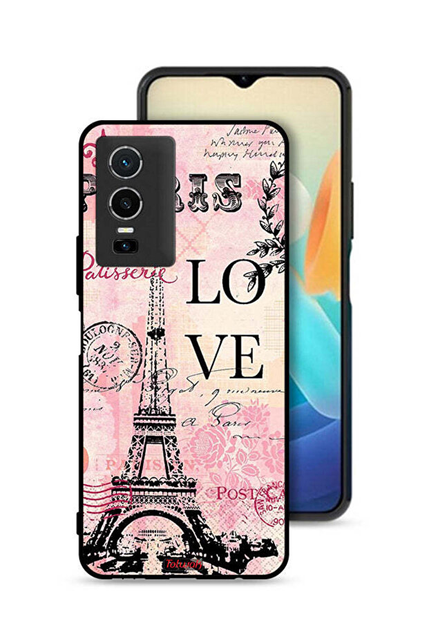 غطاء حماية لهاتف Vivo Y76 5G - باريس لوف