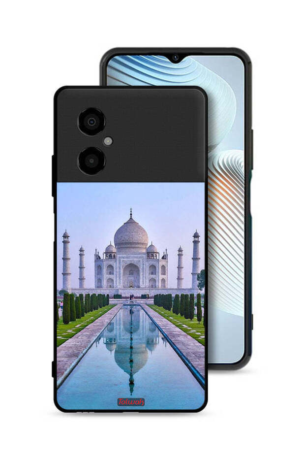 غطاء حماية لهاتف Xiaomi Poco M4 5G تاج محل