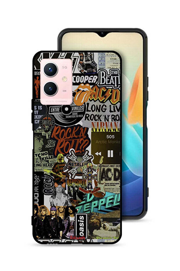 Vivo Y33s 5G Protective Case Cover Long Live Rock N Roll