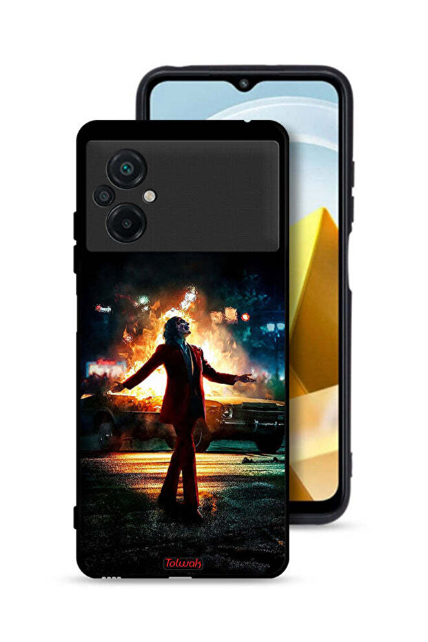 Xiaomi Poco M5 4G Protective Case Cover Joker Happy Mode