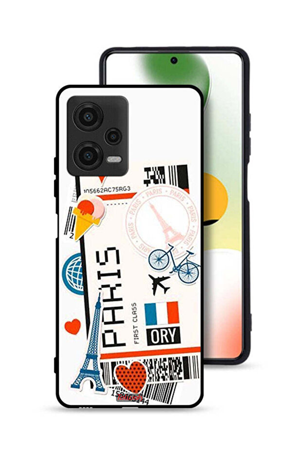 غطاء حماية لهاتف Xiaomi Poco X5 - ملصق باريس