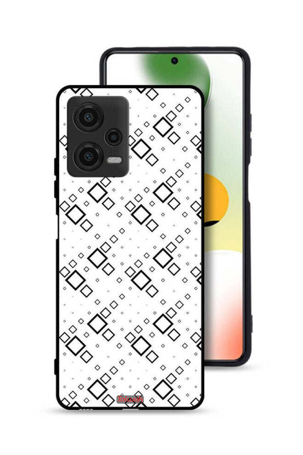 غطاء حماية لهاتف Xiaomi Poco X5 - مربع، فن تجريدي رقمي