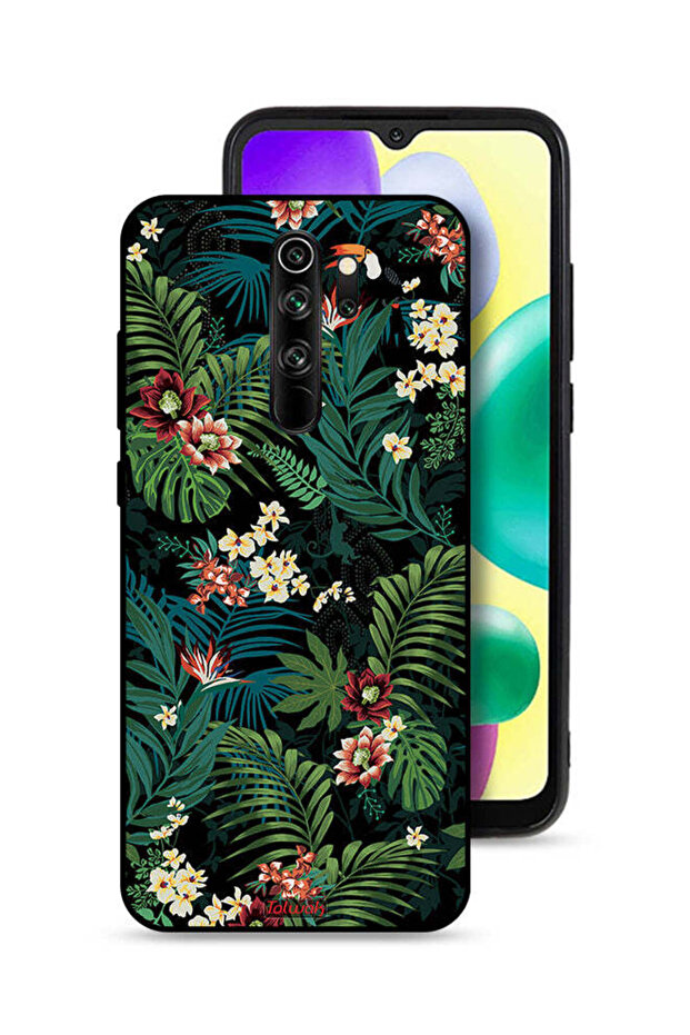 Xiaomi Redmi Note 8 Pro Protective Case Cover Tropical Leaves