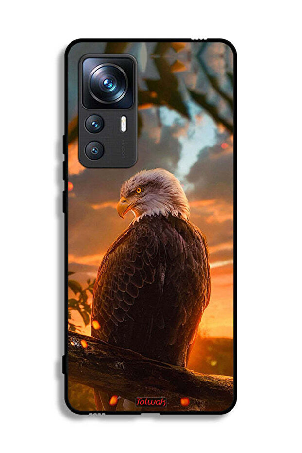 غطاء حماية لهاتف Xiaomi 12T Pro بتصميم النسر - 2