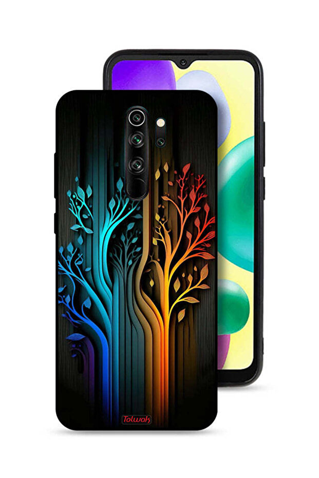 Xiaomi Redmi Note 8 Pro Protective Case Cover Tree Leaves Art