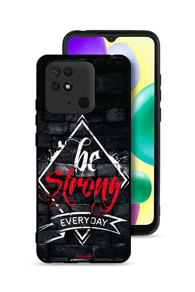 Xiaomi Redmi 10C Protective Case Cover Be Strong Every Day