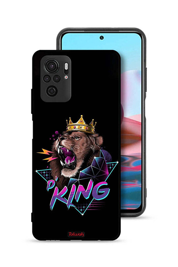 Xiaomi Redmi Note 10S Protective Case Cover Lion King Art