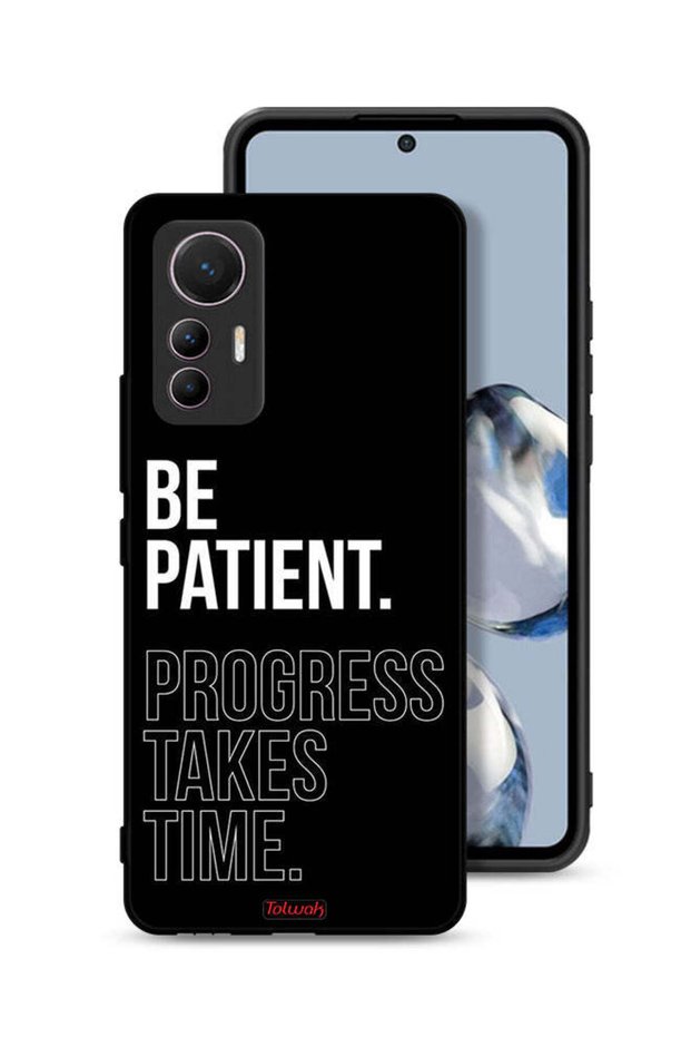 غطاء حماية لهاتف Xiaomi 12 Lite - كن صبورًا، فالتقدم يستغرق وقتًا