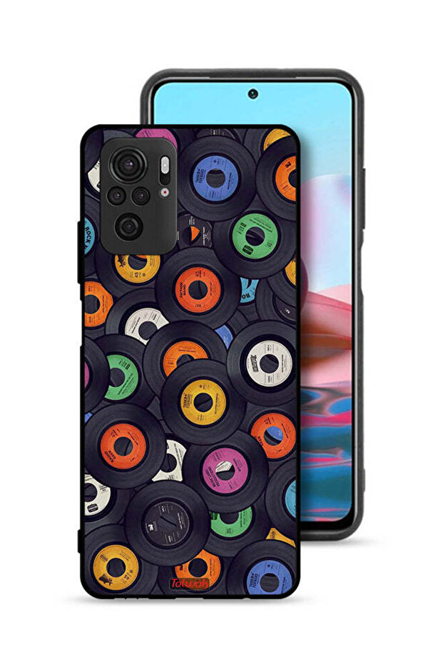 غطاء حماية لهاتف Xiaomi Poco M5s بنمط CDs