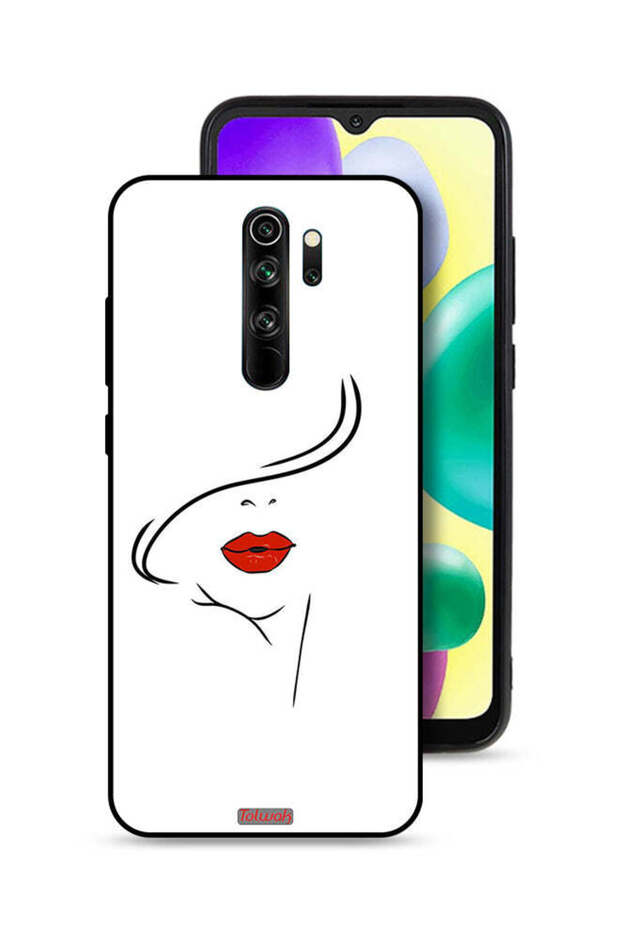 Xiaomi Redmi Note 8 Pro Protective Case Cover Girl Face Art