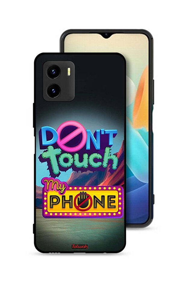 Vivo Y15s Protective Case Cover Do Not Touch My Phone