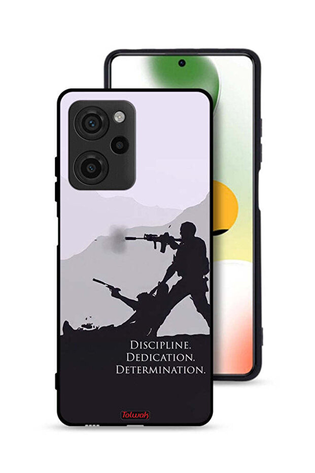 غطاء حماية لهاتف Xiaomi Poco X5 Pro بتصميم الانضباط والتفاني والتصميم