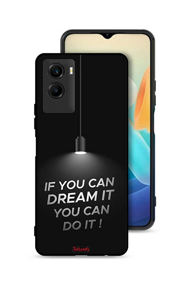 Vivo Y55s 5G (2021) Protective Case Cover If You Can Dream It You Can Do It