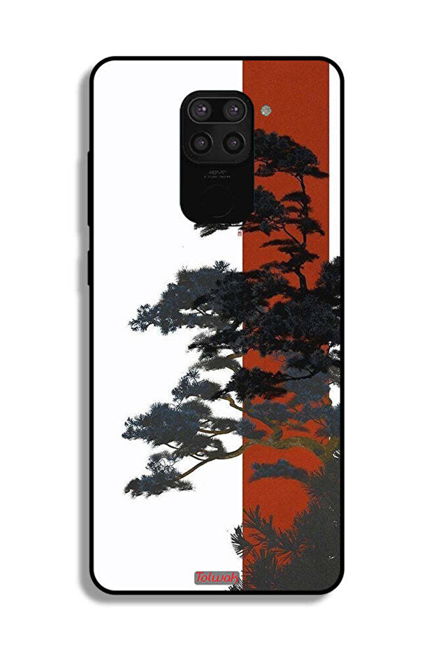 Xiaomi Redmi Note 9 Protective Case Cover Tree Artwork - 2