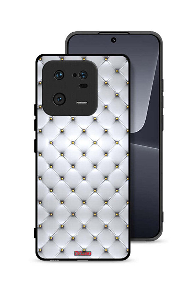 غطاء حماية لهاتف Xiaomi 13 Pro مطبوع عليه دبابيس على القماش