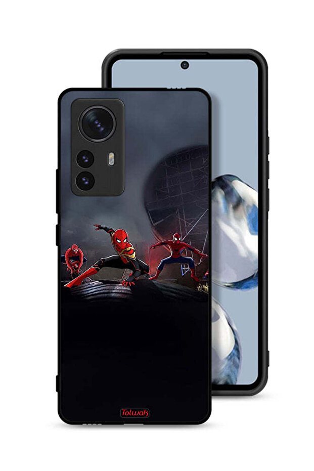 Xiaomi 12X Protective Case Cover Three Spiders