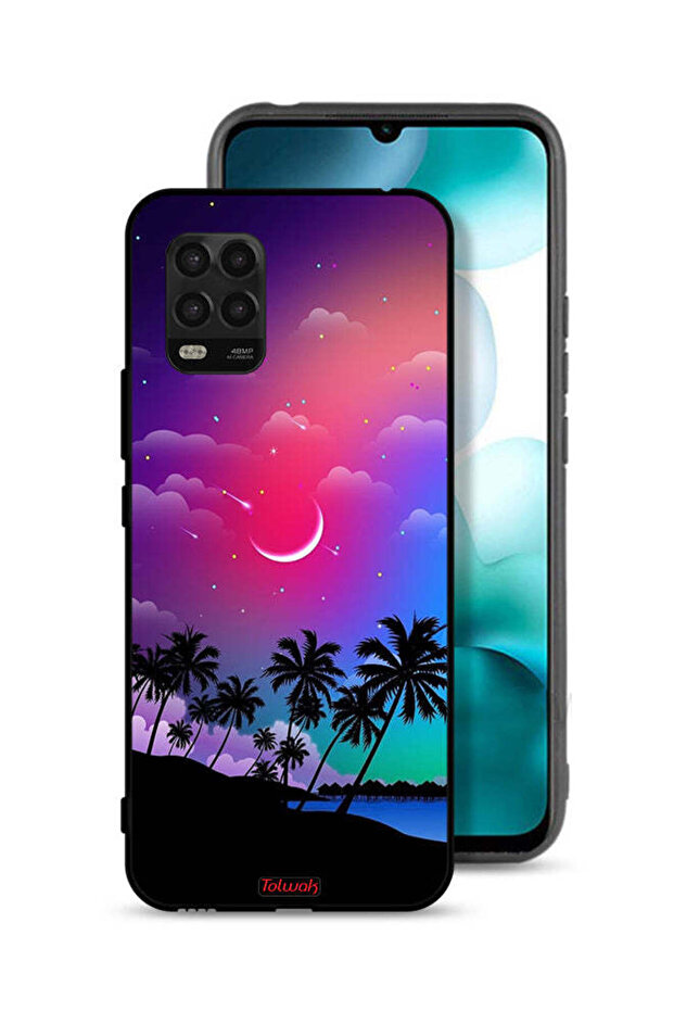 Xiaomi Mi 10 Lite 5G Protective Case Cover Moon In Night Art