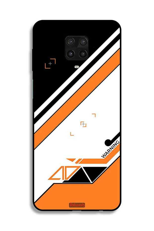 غطاء حماية لهاتف شاومي ريدمي نوت 9 برو - تحذير - 2