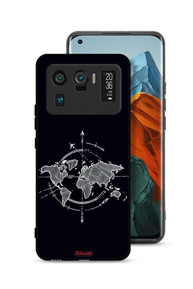 Xiaomi Mi 11 Ultra Protective Case Cover Compass Art
