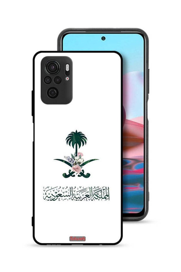 Xiaomi Redmi Note 10S Protective Case Cover Kingdom Of Saudi Arabia Sign Of Flowers