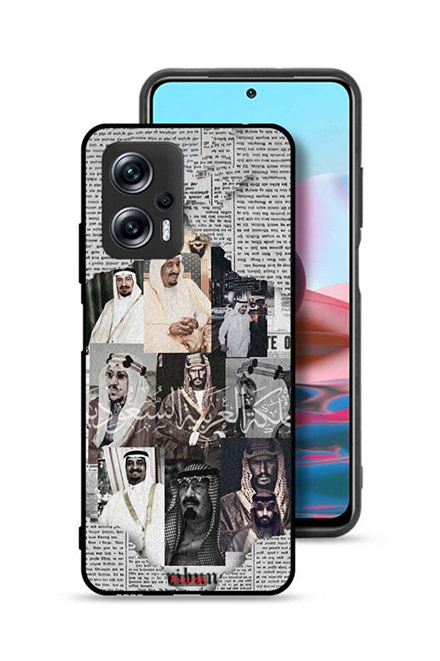 Xiaomi Poco X4 GT Protective Case Cover Saudi Kings In News Paper