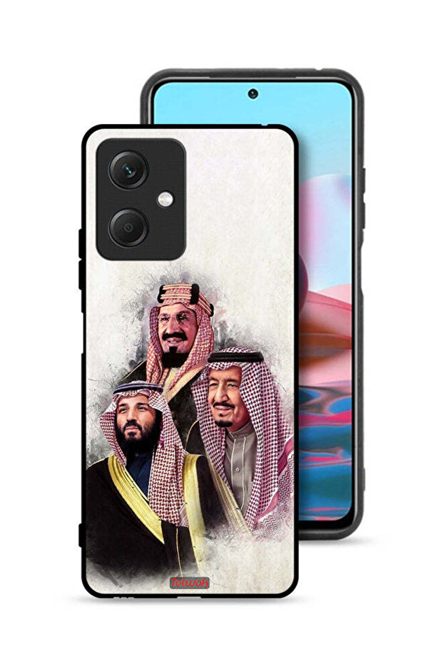 غطاء حماية لهاتف شاومي ريدمي نوت 12 محمد وسلمان وعبد العزيز