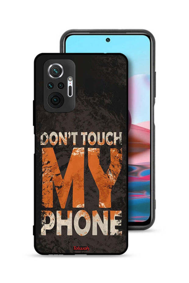 Xiaomi Redmi Note 10 Pro 4G Protective Case Cover Do Not Touch My Phone