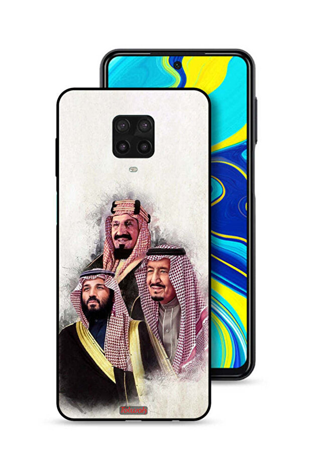 غطاء حماية لهاتف شاومي ريدمي نوت 9S محمد وسلمان وعبد العزيز